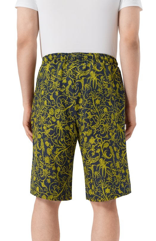 Льняные шорты Kiton UPN005H0930401 Жёлтый  UPN005H0930401 Фото 4