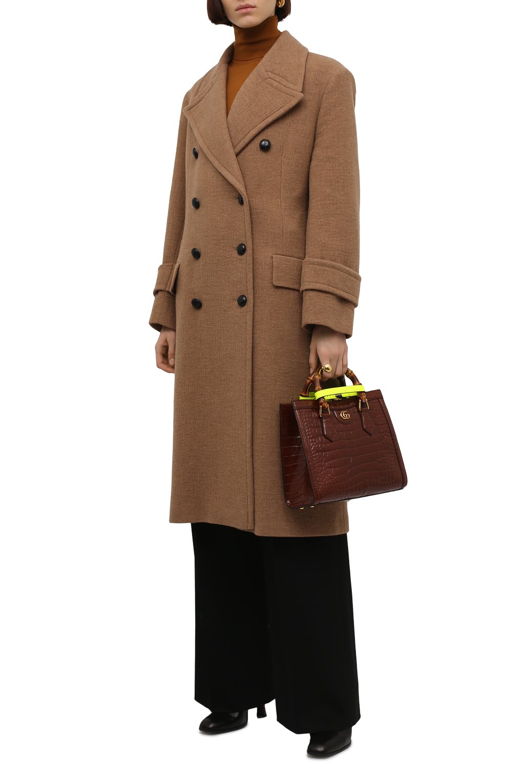 Сумка diana small из кожи аллигатора GUCCI, арт. 660195/EZINT/AMIS, фото 3