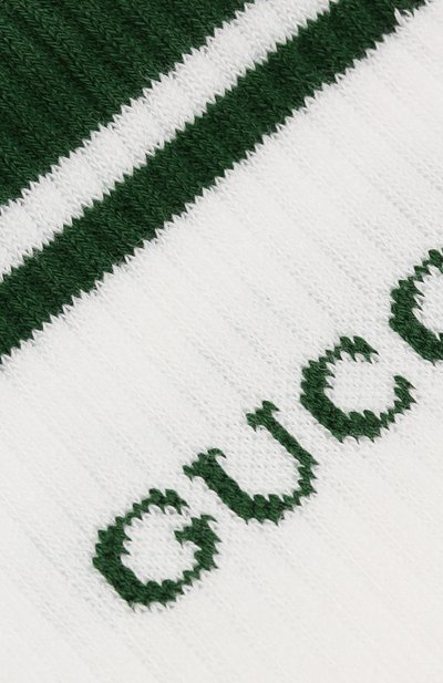 Хлопковые носки GUCCI, арт. 496493/4G293, фото 2