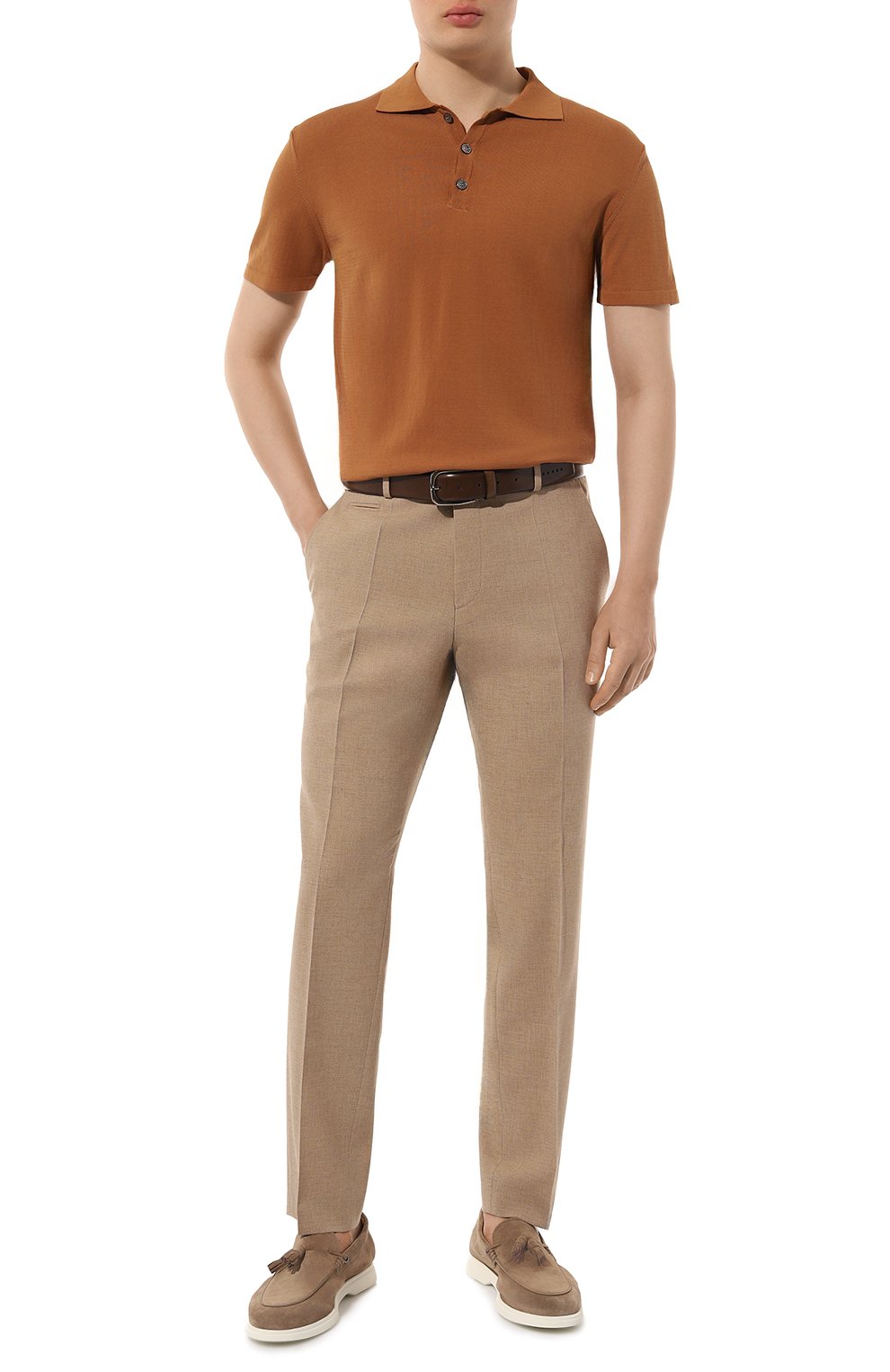 Хлопковое поло DANIELE FIESOLI, арт. DF0305, фото 2