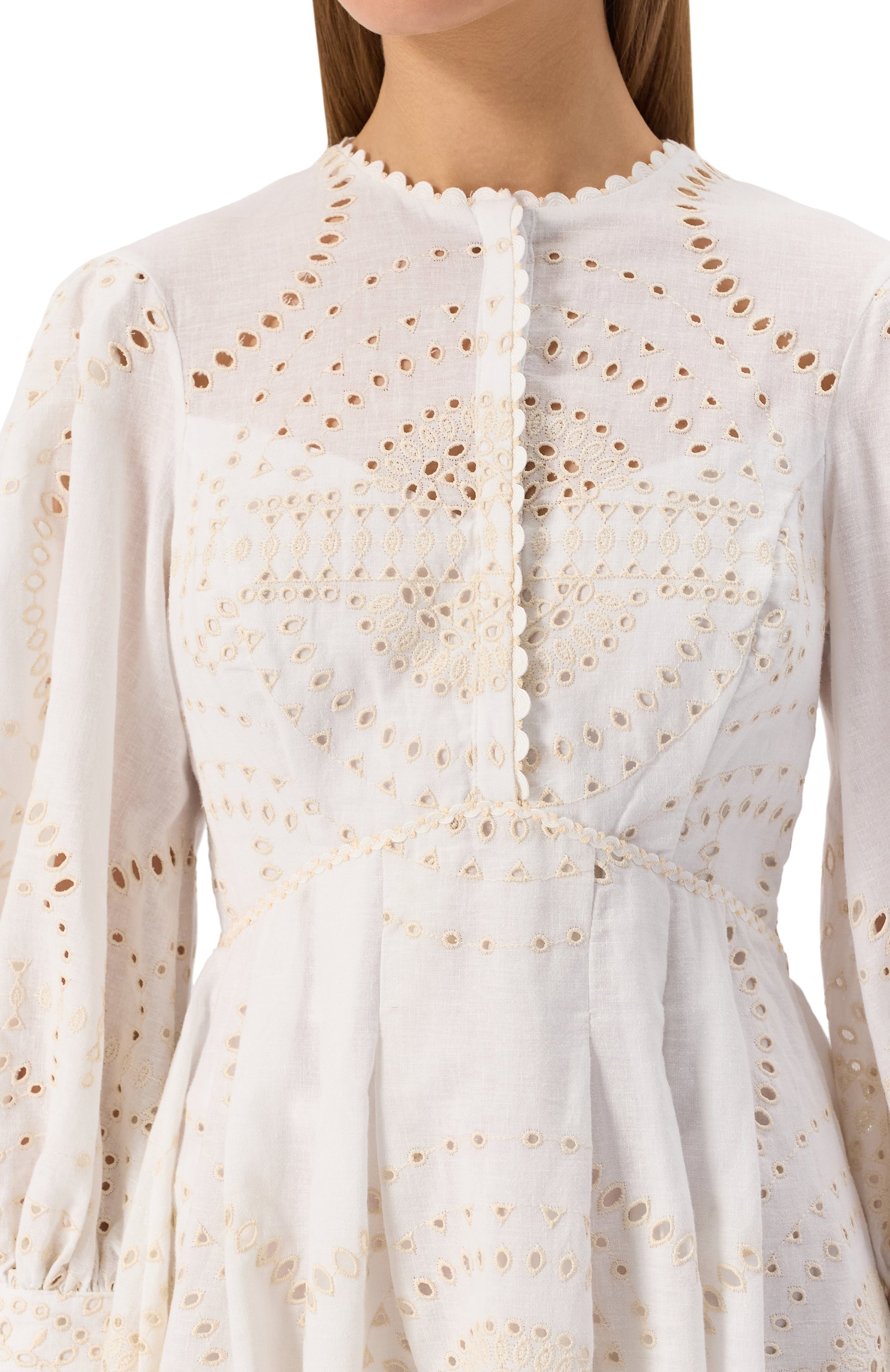 Платье из хлопка и льна CHARO RUIZ IBIZA, арт. 254605, фото 5