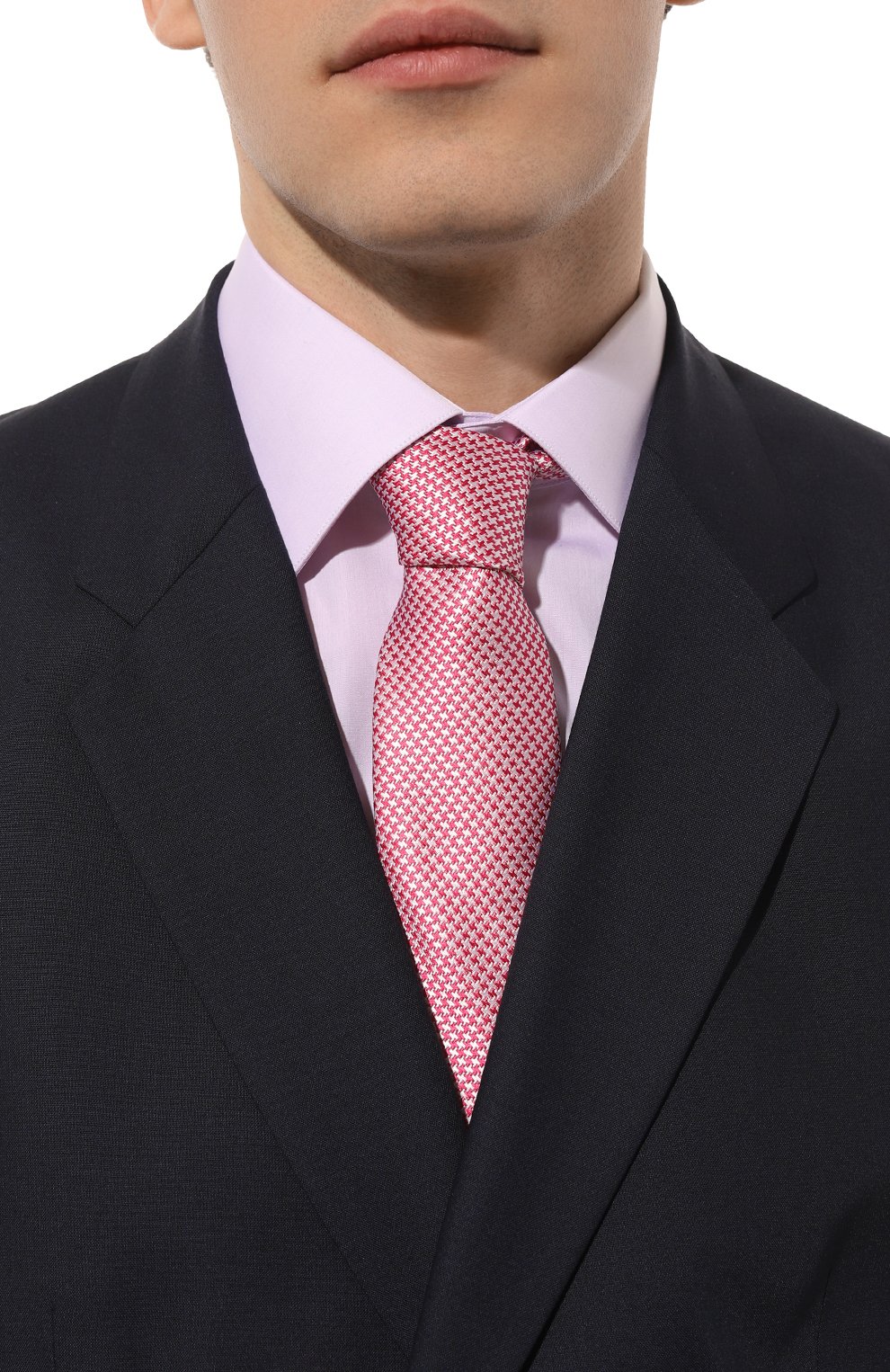 Шелковый галстук KITON, арт. UCRVKLC01I09, фото 2