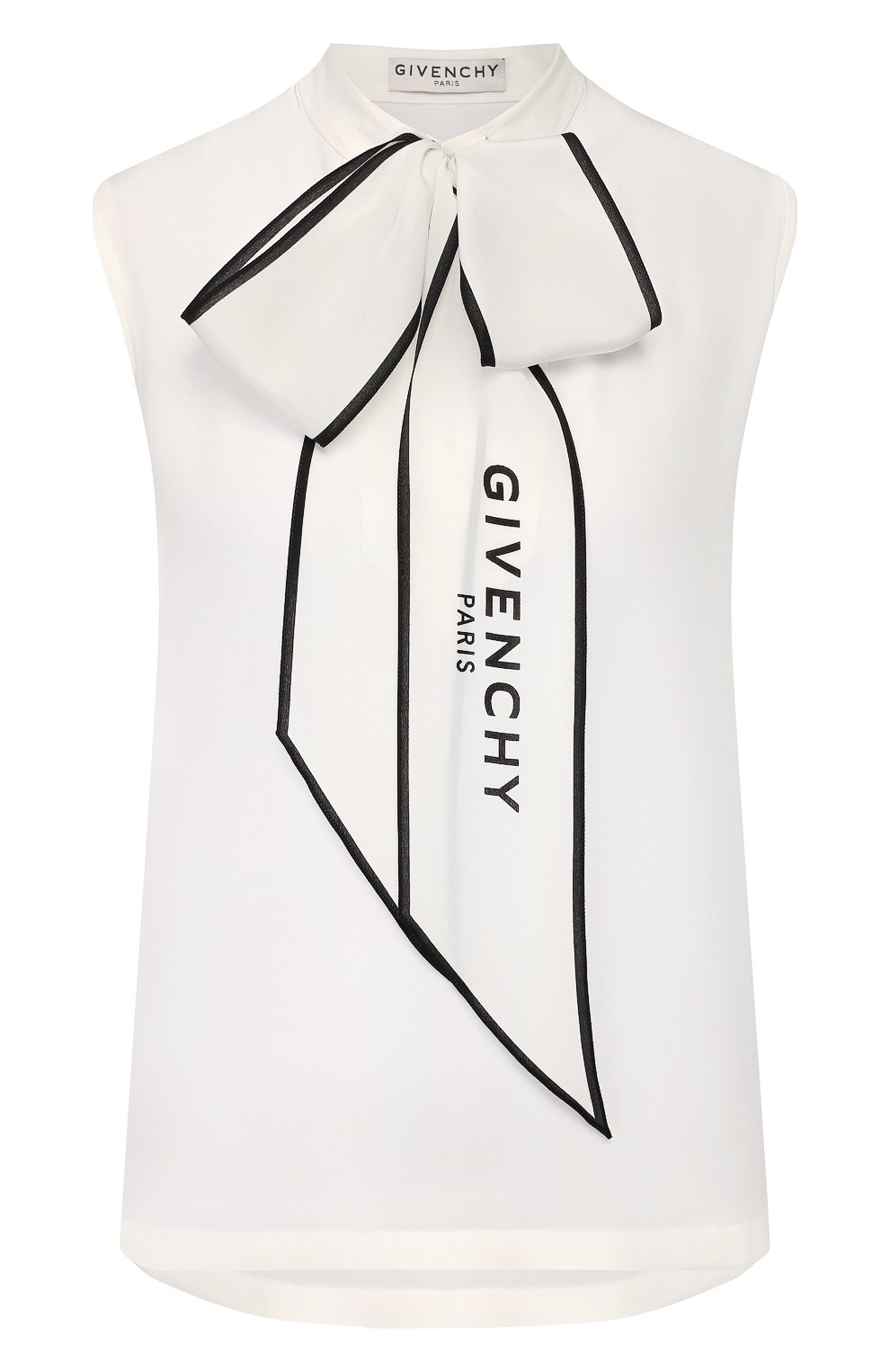 Шелковый топ GIVENCHY белого цвета по цене 92350 руб., арт. BW60GA12EH, фото 1 Шелковый топ GIVENCHY, арт. BW60GA12EH, фото 1