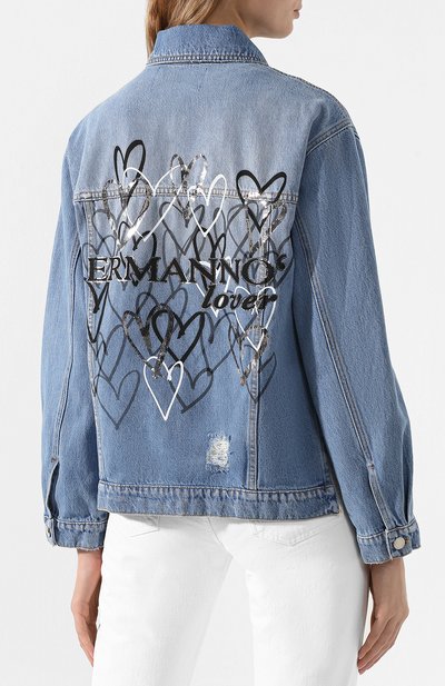 Джинсовая куртка ERMANNO ERMANNO SCERVINO, арт. 44 T CP25 JFE, фото 4