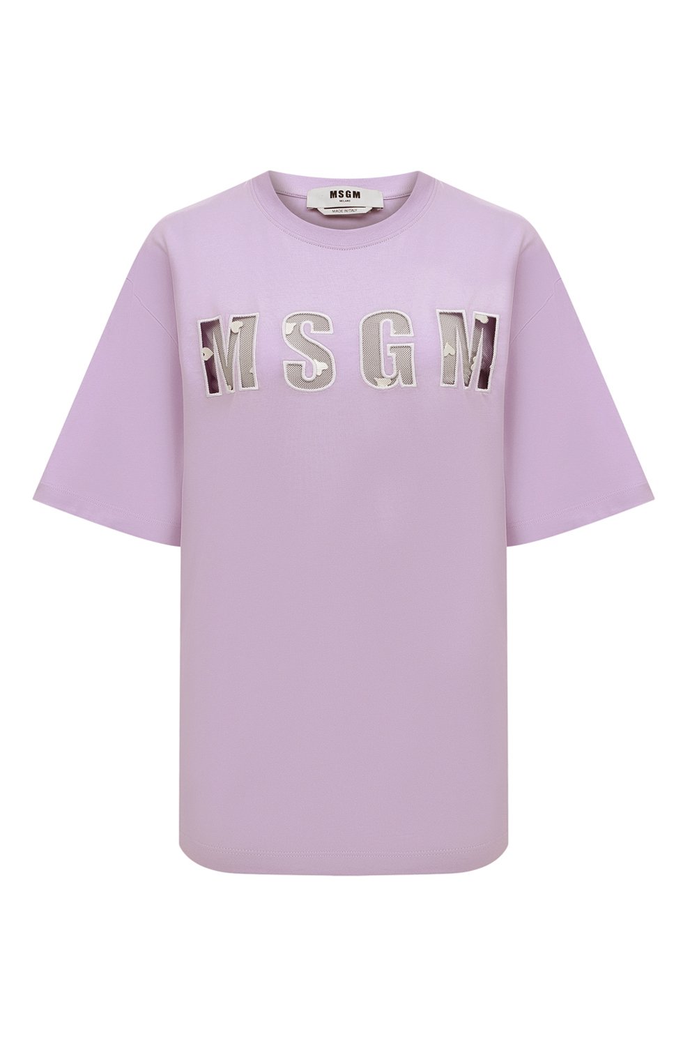 Хлопковая футболка MSGM, арт. 3241MDM99 227298, фото 1