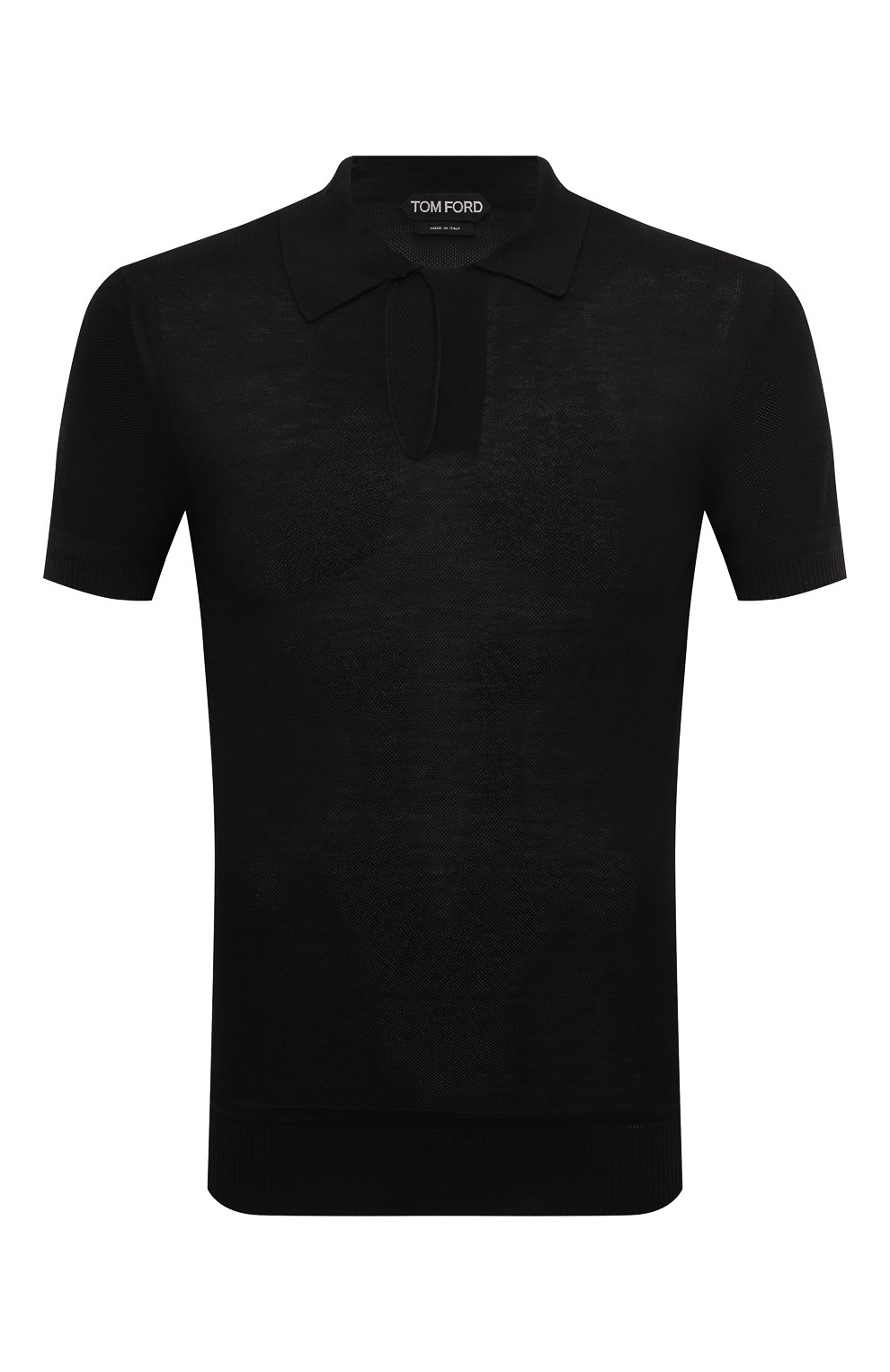 Поло из вискозы и шелка TOM FORD, арт. YMV004/KPS005, фото 1