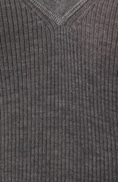 Шерстяной пуловер ALEXANDERWANG.T серого цвета по цене 29950 руб., арт. 4KC2191076, фото 5 Шерстяной пуловер ALEXANDERWANG.T, арт. 4KC2191076, фото 5
