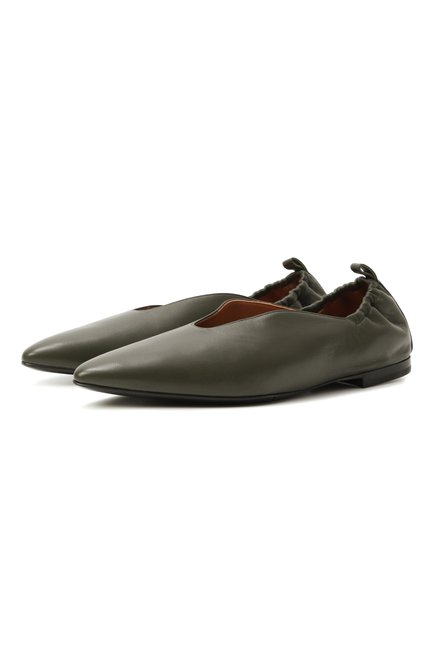 Женские кожаные балетки CO, арт. 0062NAP-0LI