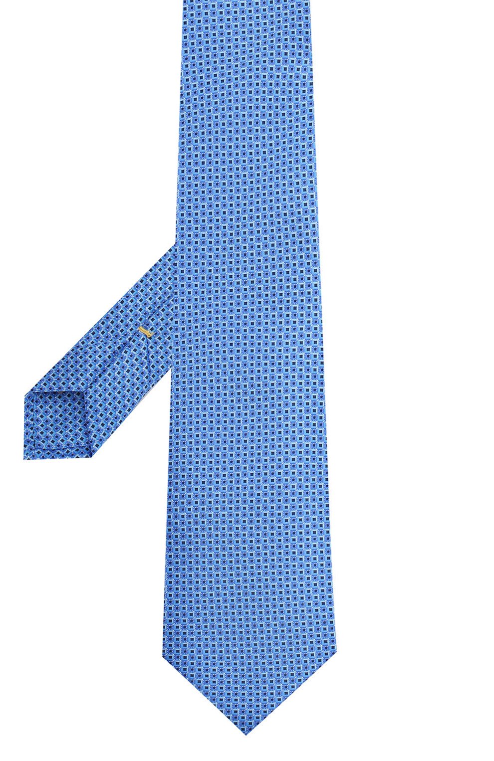 Шелковый галстук CANALI синего цвета по цене 10950 руб., арт. 18/HS02118, фото 2 Шелковый галстук CANALI, арт. 18/HS02118, фото 2