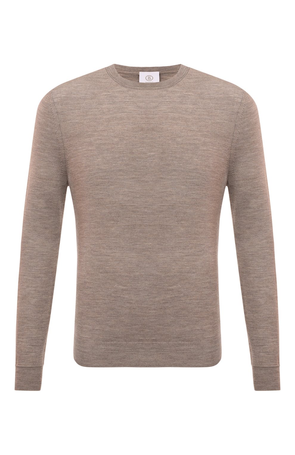 Шерстяной джемпер BOGNER бежевого цвета по цене 24900 руб., арт. 88509090, фото 1 Шерстяной джемпер BOGNER, арт. 88509090, фото 1