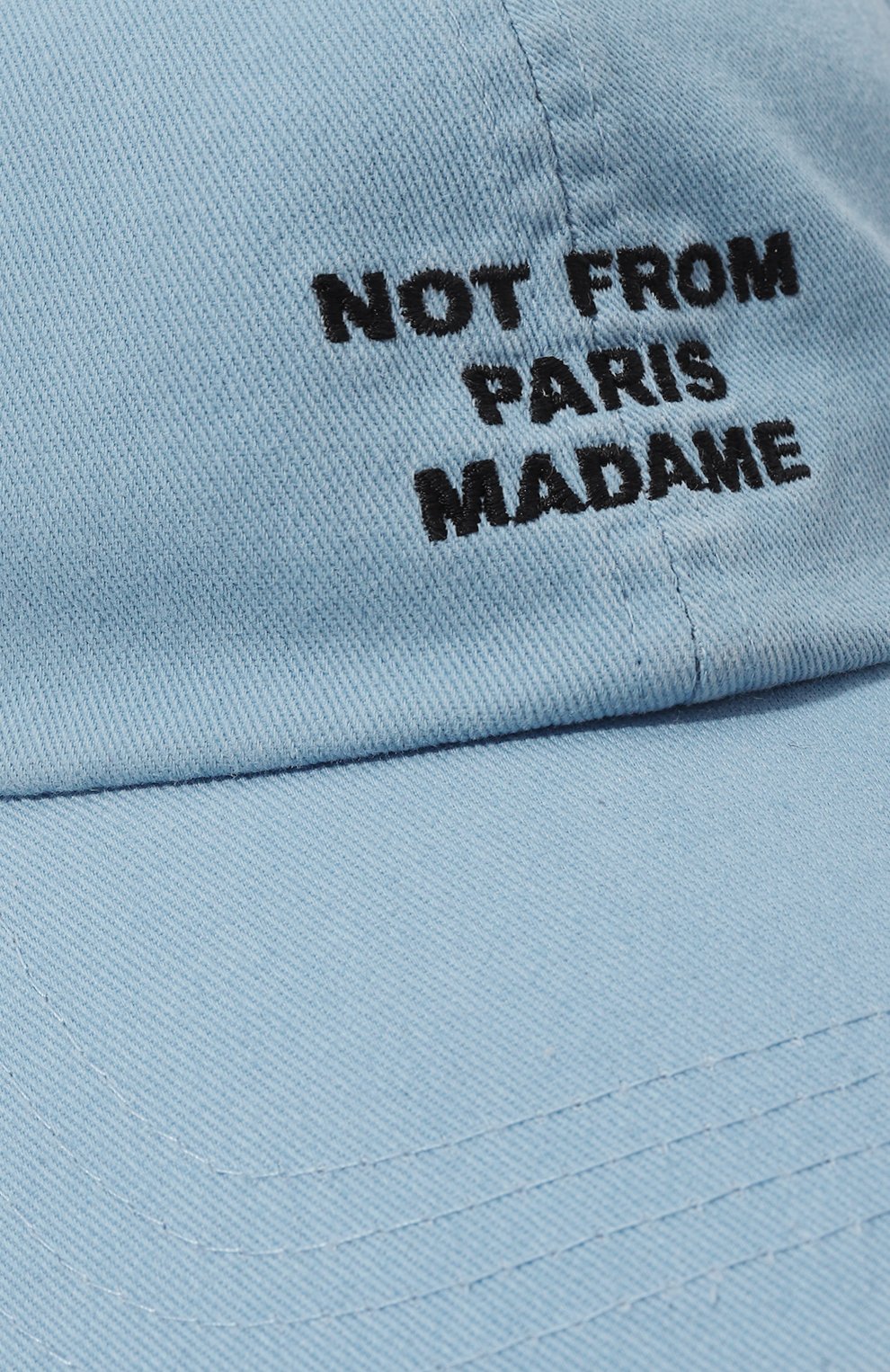 Хлопковая бейсболка DROLE DE MONSIEUR, арт. D-CP140-C0138-LBE, фото 4