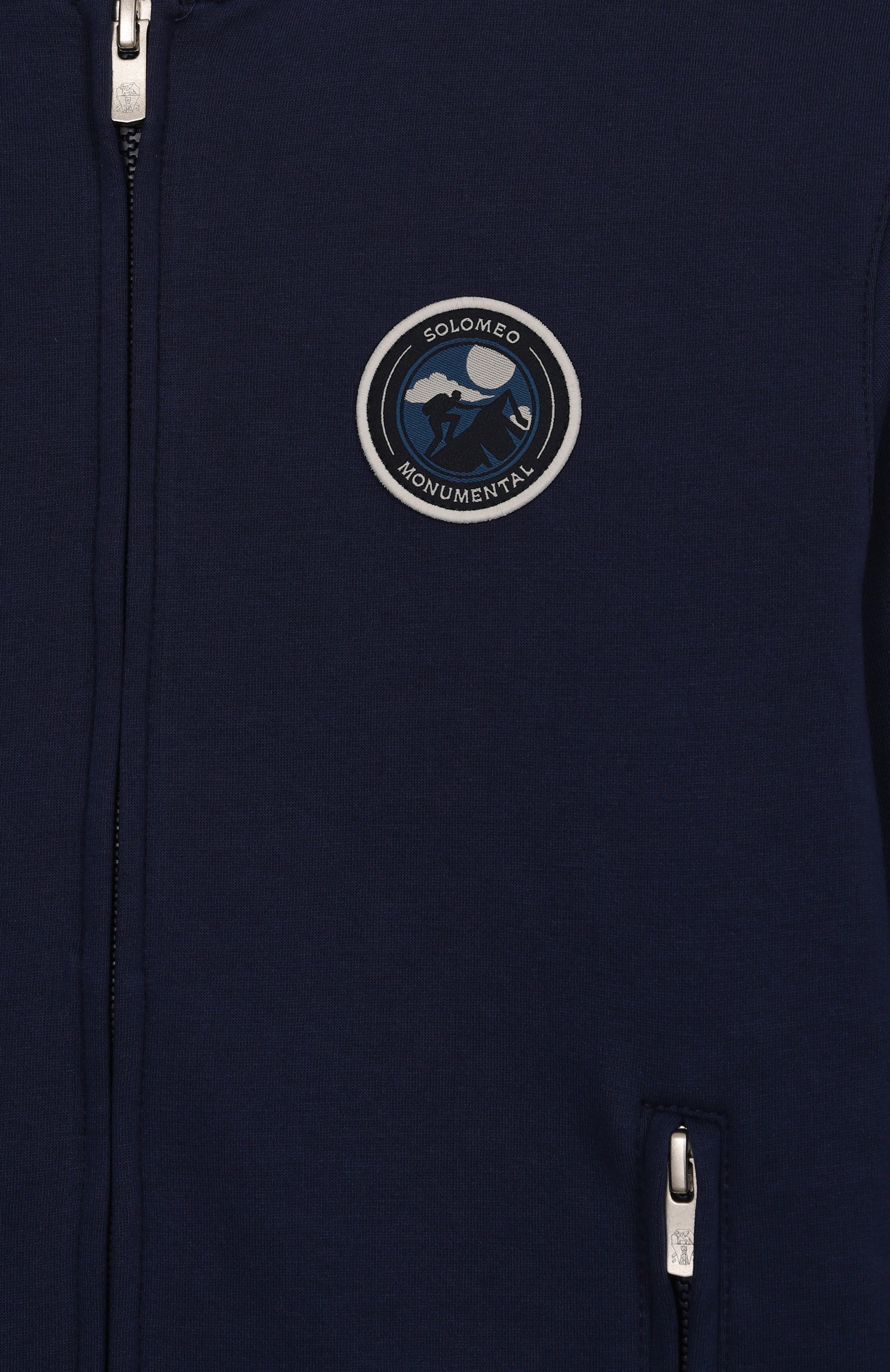 Хлопковая толстовка BRUNELLO CUCINELLI, арт. BW863E194A, фото 3