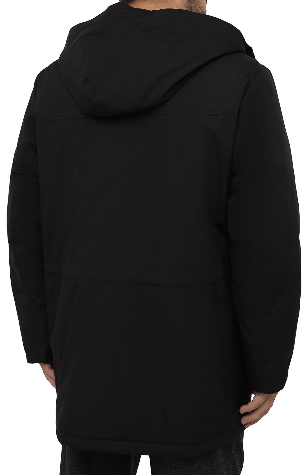 Утепленная парка KIRED черного цвета по цене 154000 руб., арт. WTIK02W7008012001/62-74, фото 4 Утепленная парка KIRED, арт. WTIK02W7008012001/62-74, фото 4