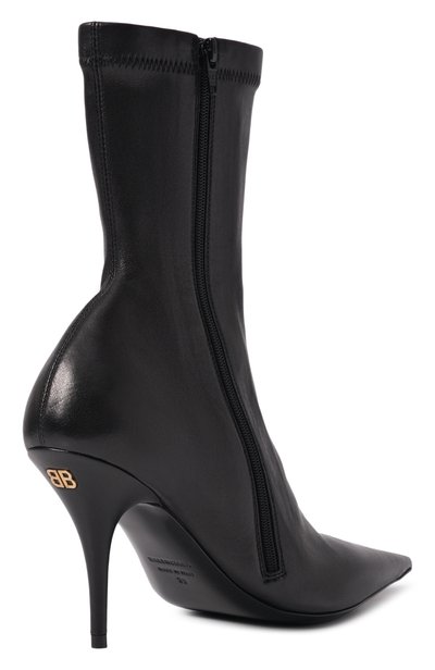 Кожаные ботильоны avenue 90 BALENCIAGA, арт. 853387/WB1S1, фото 5