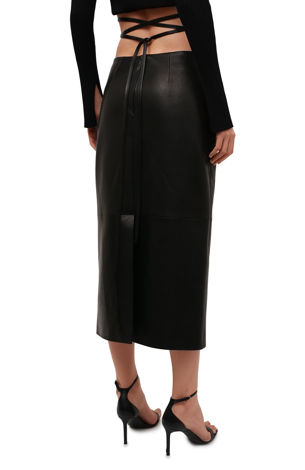 Кожаная юбка BATS, арт. SS22_S0_100, фото 4