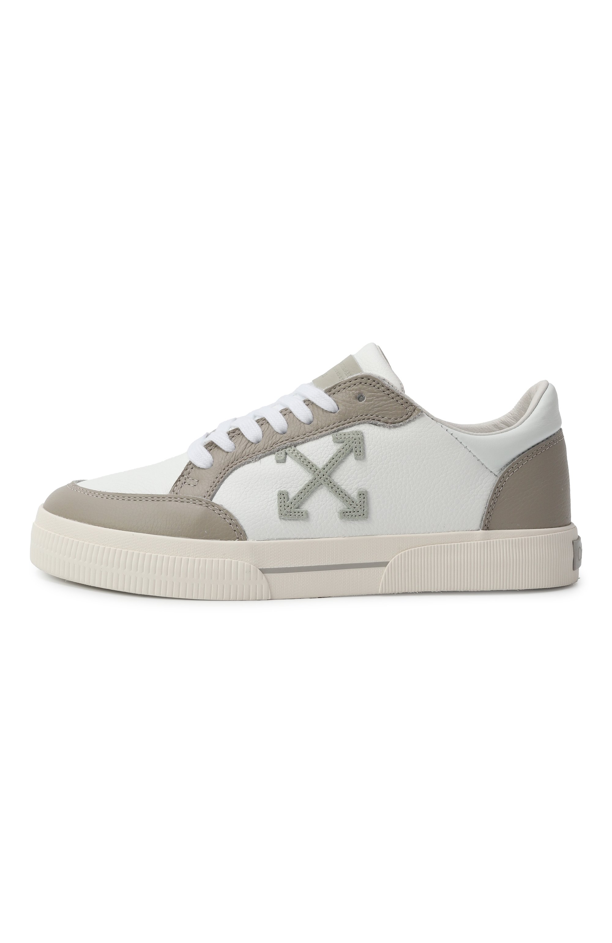 Кожаные кеды new low vulcanized OFF-WHITE, арт. 0WIA288S25LEA001, фото 4