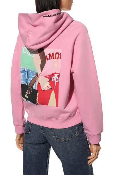 Хлопковое худи ZADIG AND VOLTAIRE, арт. JWSS00011, фото 4