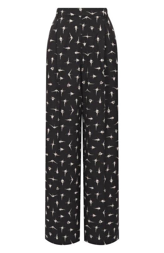 Шелковые брюки Gooroo P010-2008-9012-FW25/26 Чёрный P010-2008-9012-FW25/26