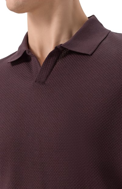 Хлопковое поло CORNELIANI, арт. 27G519/2725027, фото 5