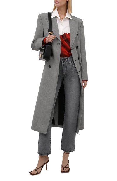 Хлопковая рубашка DRIES VAN NOTEN красного цвета по цене 89650 руб., арт. 212-010765-3078, фото 2 Хлопковая рубашка DRIES VAN NOTEN, арт. 212-010765-3078, фото 2