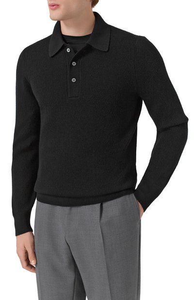 Поло из шерсти и кашемира GRAN SASSO, арт. 57161/19679, фото 3