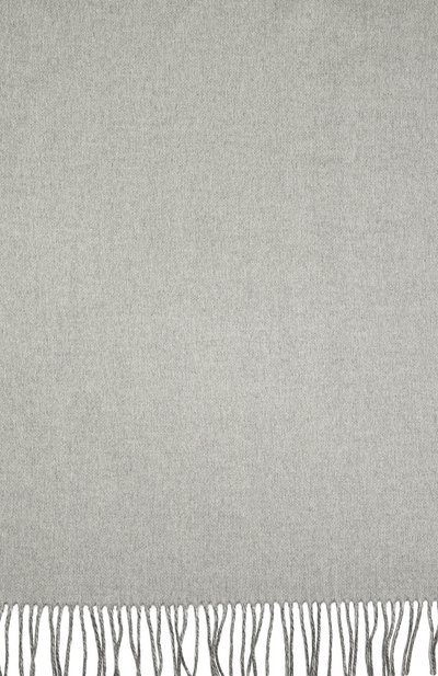 Шелковый плед BRUNELLO CUCINELLI светло-серого цвета по цене 99500 руб., арт. MPAG90133, фото 2 Шелковый плед BRUNELLO CUCINELLI, арт. MPAG90133, фото 2