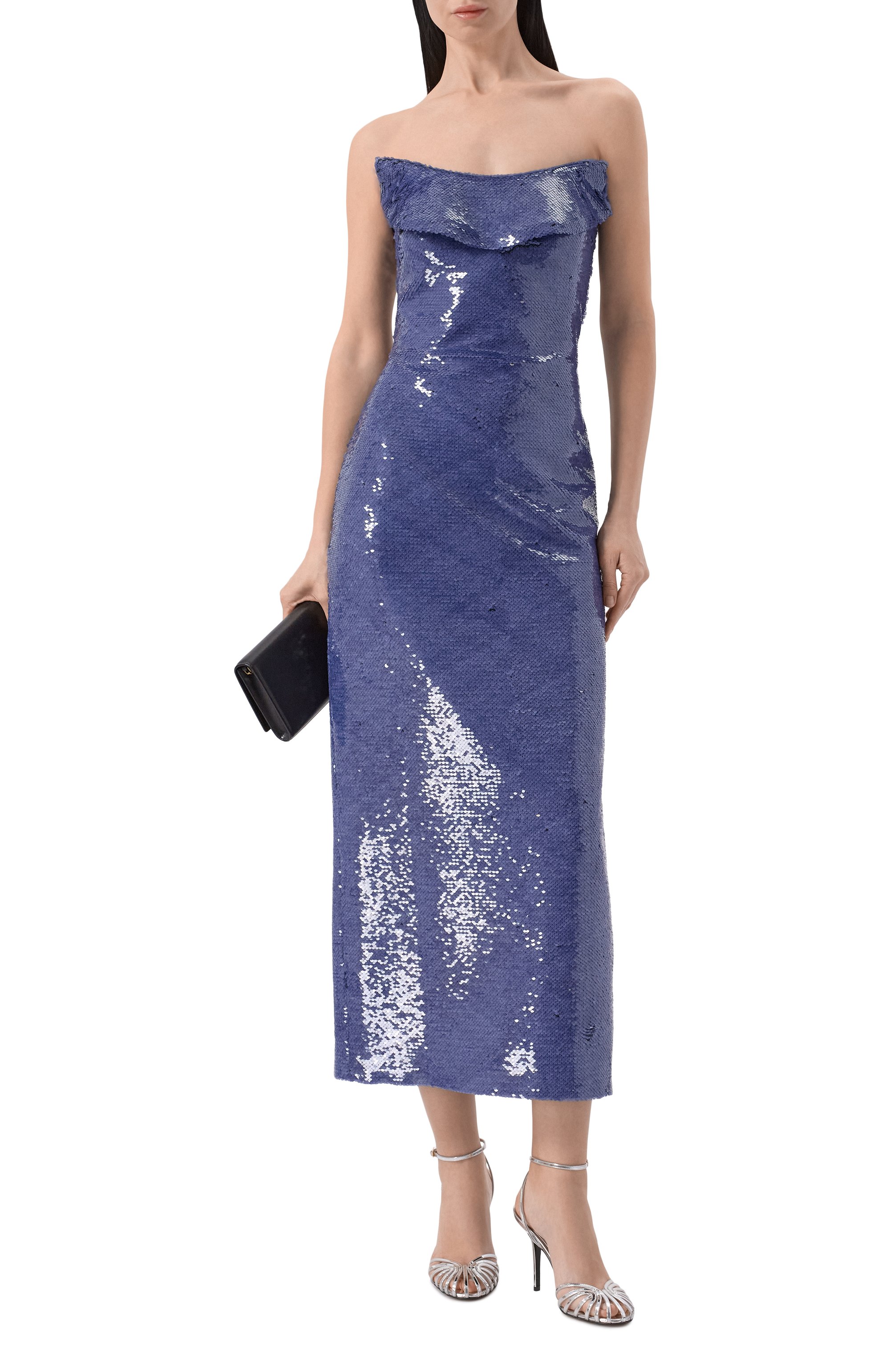 Кожаные босоножки blake 95 ALEVI MILANO, арт. L26SC003.R.0852601/MIRR0R LEATHER, фото 3