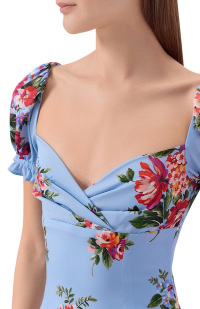 Шелковое платье DOLCE & GABBANA, арт. F612ST/FSA8P, фото 4