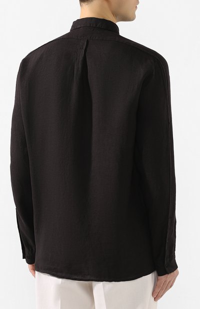 Льняная рубашка TRANSIT, арт. CFUTRKT295, фото 4