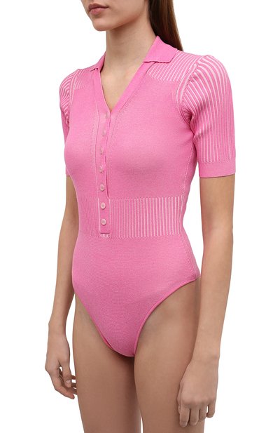 Боди из вискозы JACQUEMUS, арт. 211KN109-2040, фото 3