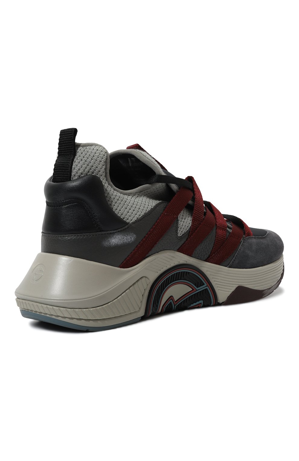 Комбинированные кроссовки GIORGIO ARMANI, арт. X2X132/XM645, фото 5