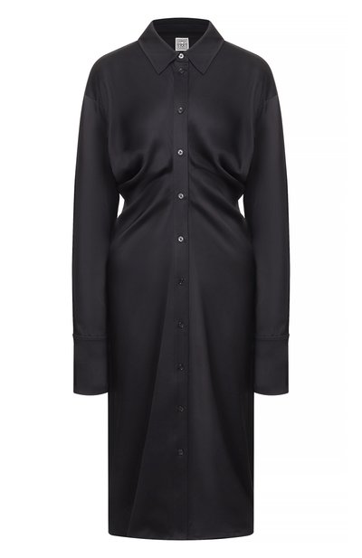 Женское атласное платье TOTEME, арт. 254-WRD0256-FB0020