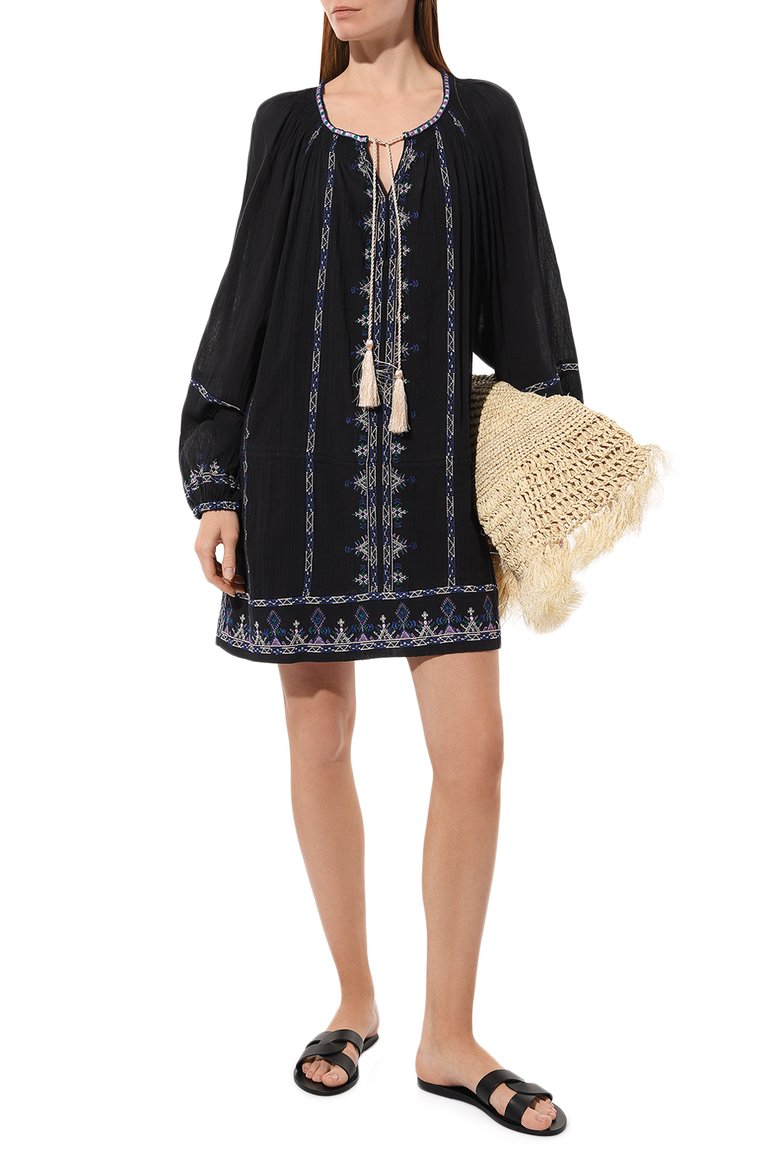 Хлопковое платье ISABEL MARANT ETOILE, арт. 24PR00039FC-B1J15E, фото 1
