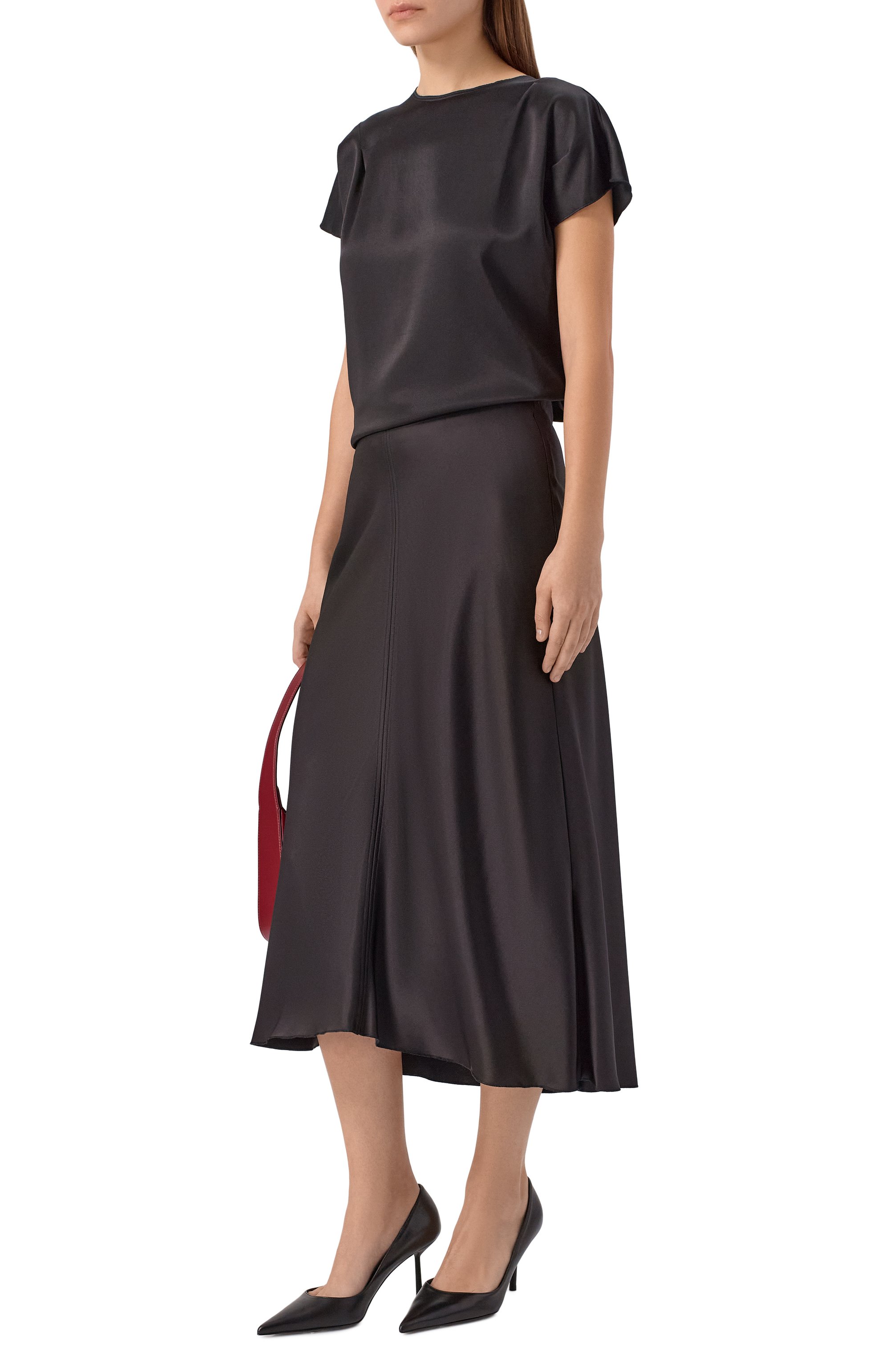 Атласная юбка NOBLE&BRULEE, арт. NB129/08092025/3, фото 2