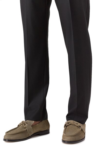 Замшевые лоферы astaire BOTTEGA VENETA, арт. 796445/V3QE1, фото 3