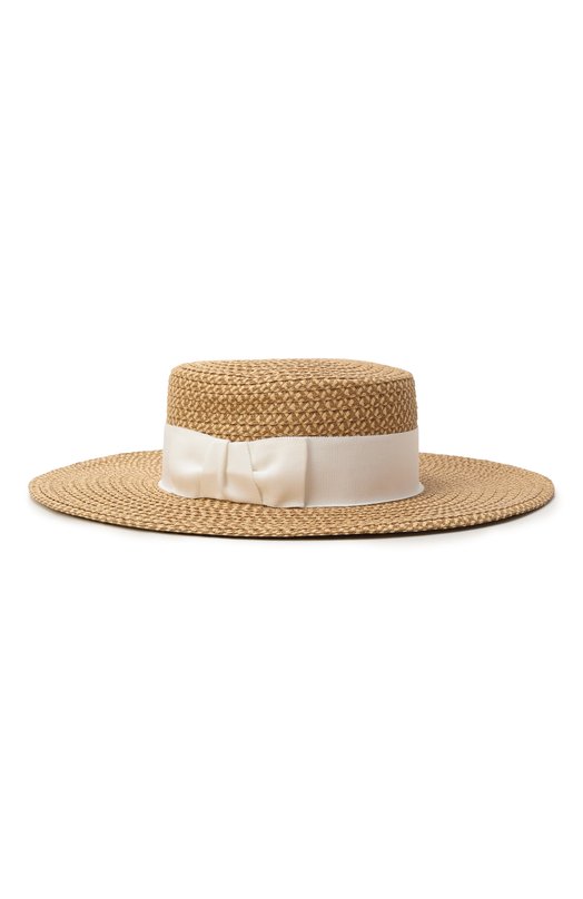 Шляпа Gondolier Boater Eric Javits 13817/PEANUT/WHITE Бежевый 13817/PEANUT/WHITE