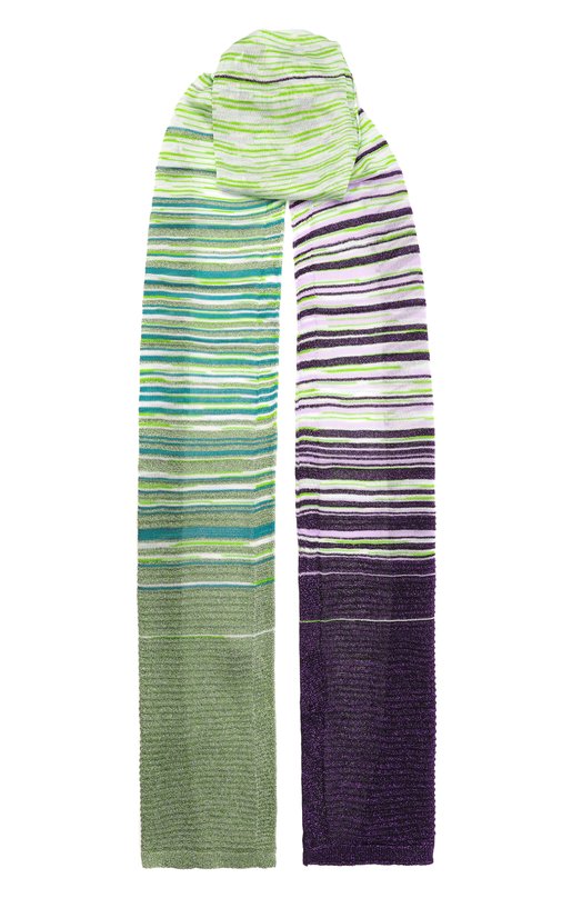 Шарф из вискозы Missoni SCD2VMDA540 Зелёный SCD2VMDA540
