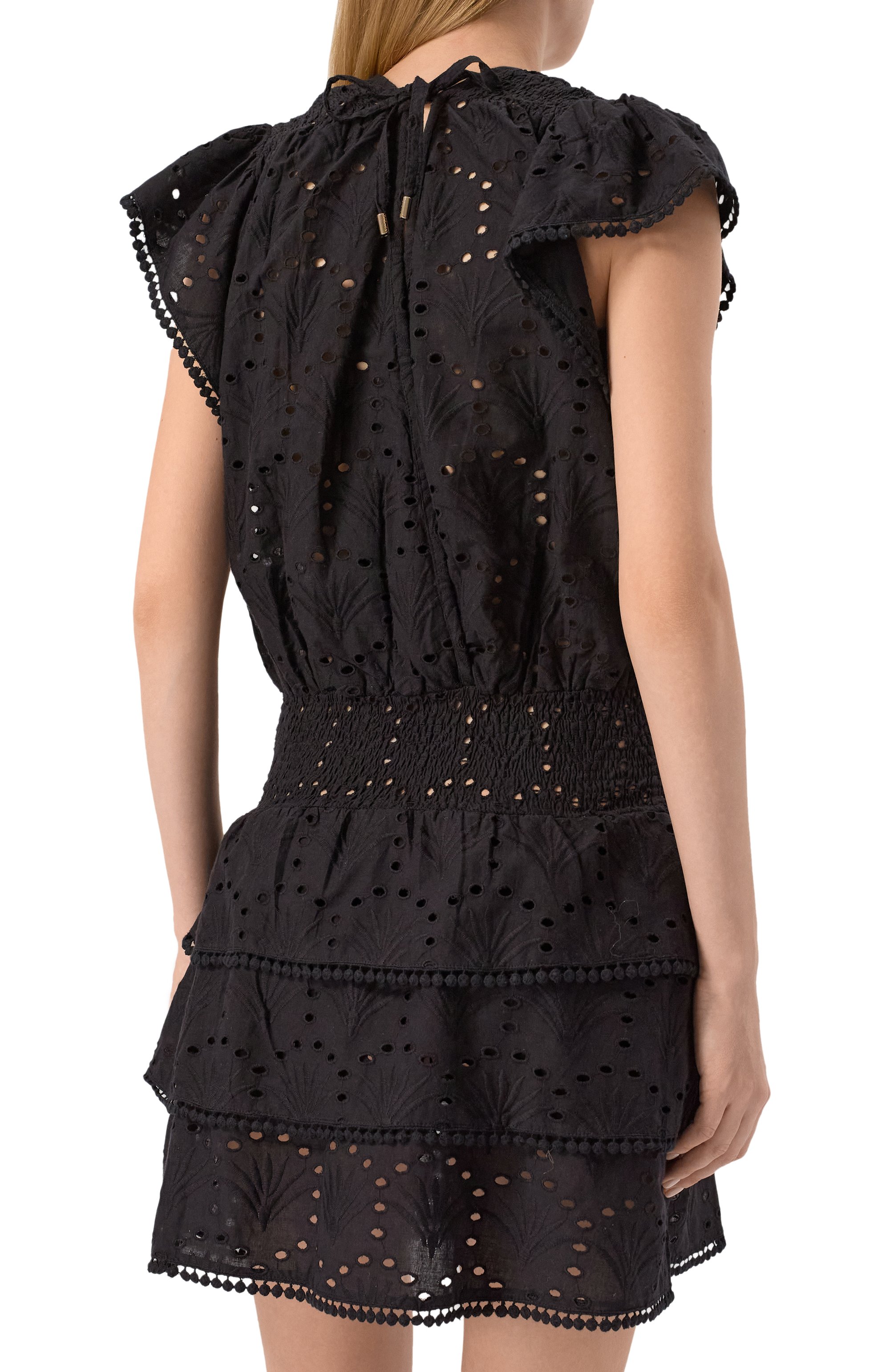 Хлопковое платье MELISSA ODABASH, арт. JESS CR_COTTON, фото 4