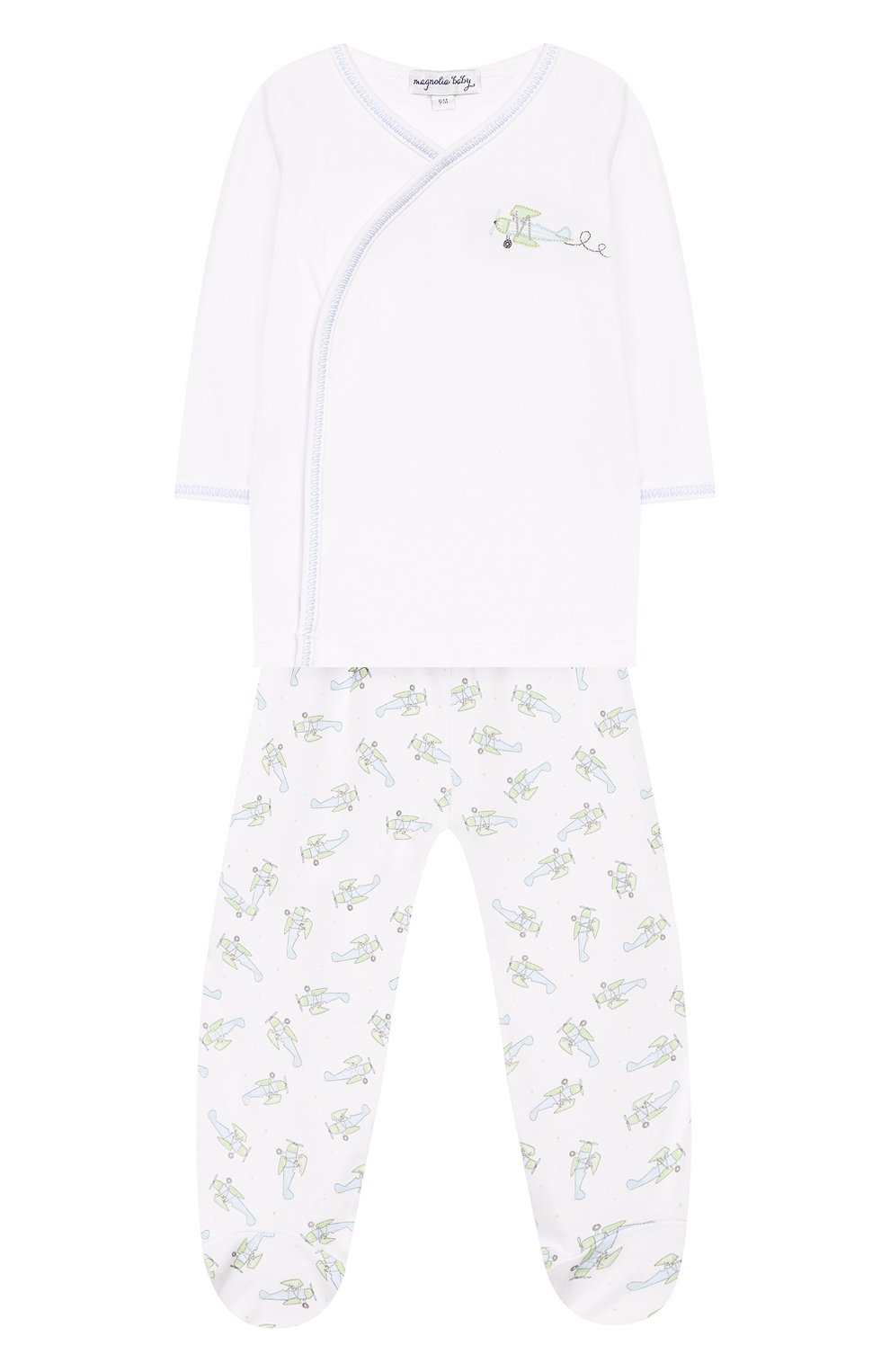 Комплект из распашонки и ползунков MAGNOLIA BABY, арт. 597-734P-LB, фото 1