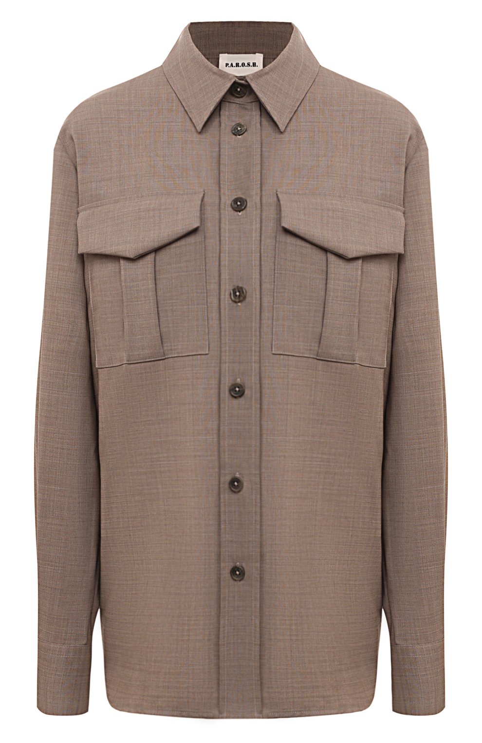 Шерстяная рубашка P.A.R.O.S.H., арт. D381088, фото 1