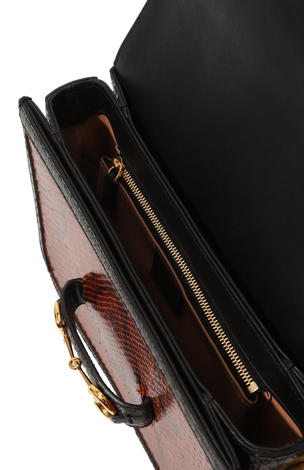 Сумка 1955 horsebit small из кожи питона GUCCI, арт. 602204 LU3HG, фото 5