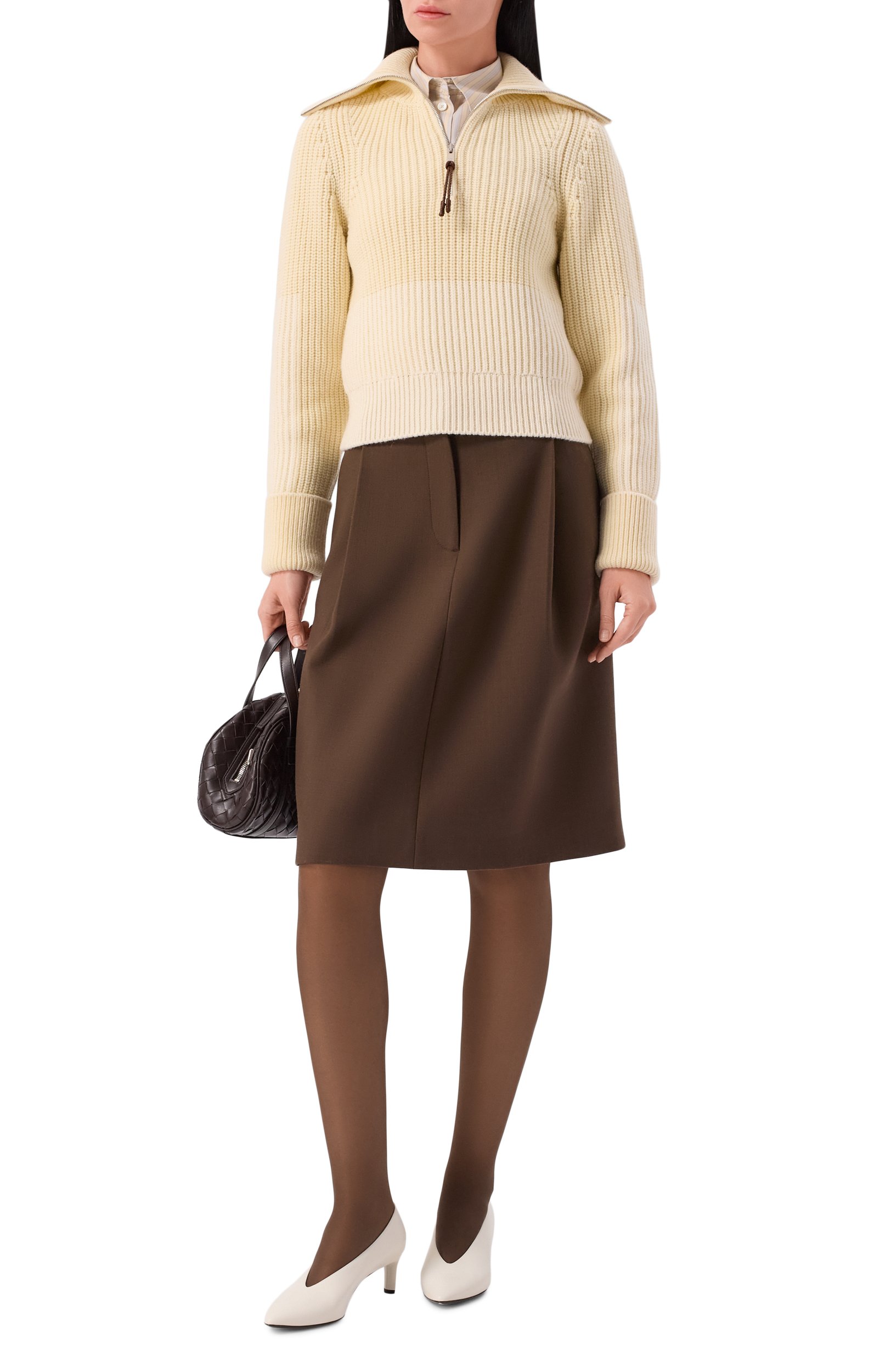 Свитер из шерсти и кашемира BOTTEGA VENETA, арт. A0040H/V6WI0, фото 2