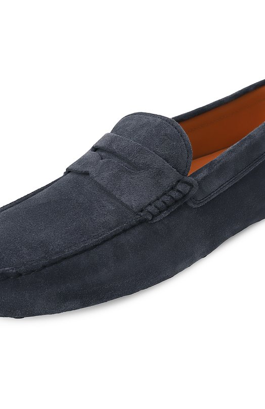 Замшевые мокасины Gommino Tod’s XXM22L00010/RE0 Синий  XXM22L00010/RE0 Фото 7
