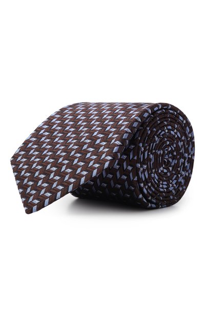 Мужской шелковый галстук GIORGIO ARMANI, арт. GM000800/TE16576