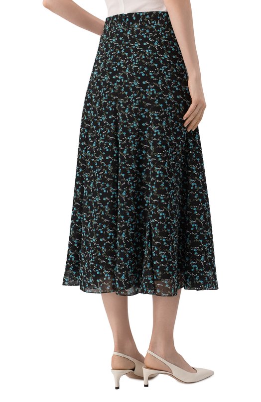 Юбка из вискозы Botrois SKU8761336 Чёрный  SKU8761336 Фото 4