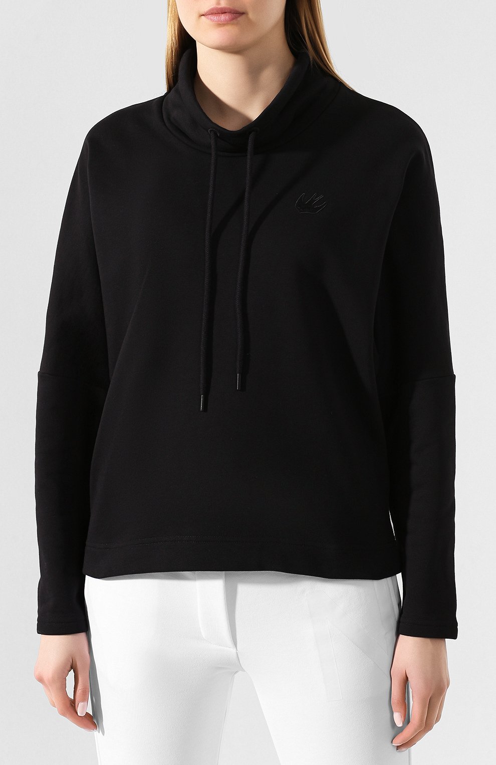 Хлопковый пуловер MCQ SWALLOW, арт. 586882/R0H02, фото 3