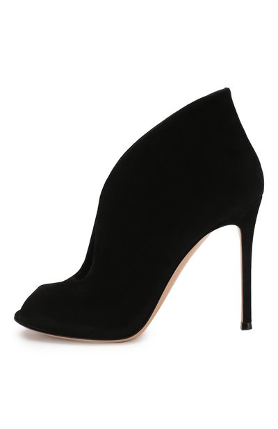 Замшевые ботильоны vamp с открытым мысом GIANVITO ROSSI, арт. G53260/CAM0SCI0, фото 3