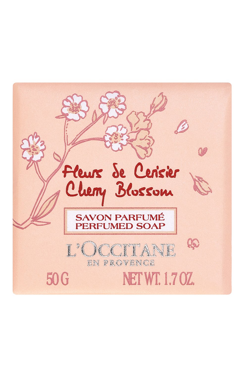 Твердое мыло "вишневый цвет" (50g) L`OCCITANE, арт. 729496, фото 1