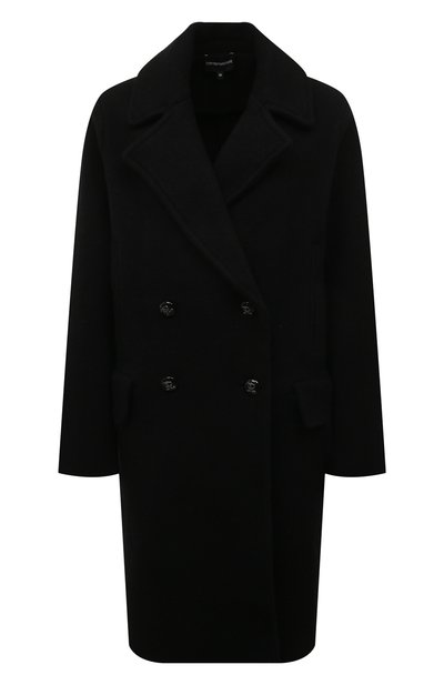 Женское пальто из шерсти и хлопка EMPORIO ARMANI, арт. 6L2LT2/2M06Z