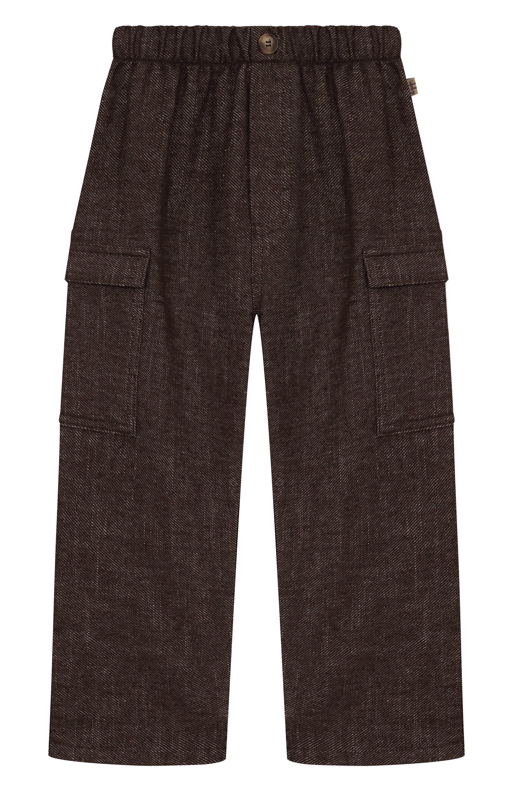 Хлопковые брюки-карго IL GUFO, арт. A25GPL0031C0074/24M-36M, фото 1